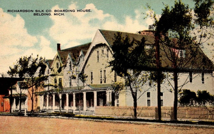 Belding - Vintage Postcard (newer photo)